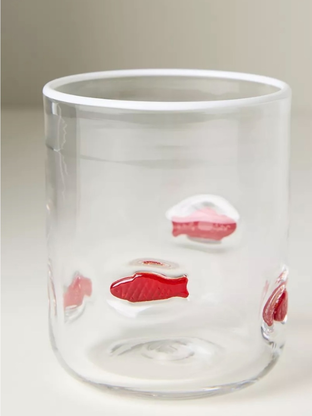 Anthropologie Iconic Hand Blown Drinking Glass. - Picture 2 of 6